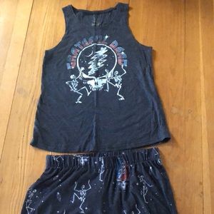 Women’s Grateful Dead pajamas